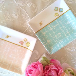 ポーセラーツプレート（ツイード）3210-0